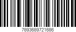 Código de barras (EAN, GTIN, SKU, ISBN): '7893689721686'