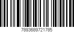 Código de barras (EAN, GTIN, SKU, ISBN): '7893689721785'