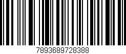 Código de barras (EAN, GTIN, SKU, ISBN): '7893689728388'