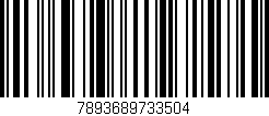 Código de barras (EAN, GTIN, SKU, ISBN): '7893689733504'