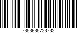 Código de barras (EAN, GTIN, SKU, ISBN): '7893689733733'