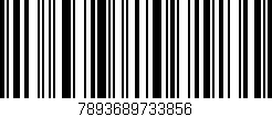 Código de barras (EAN, GTIN, SKU, ISBN): '7893689733856'