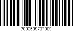Código de barras (EAN, GTIN, SKU, ISBN): '7893689737809'