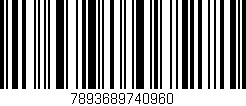 Código de barras (EAN, GTIN, SKU, ISBN): '7893689740960'