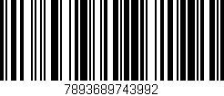 Código de barras (EAN, GTIN, SKU, ISBN): '7893689743992'