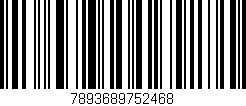 Código de barras (EAN, GTIN, SKU, ISBN): '7893689752468'