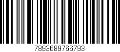Código de barras (EAN, GTIN, SKU, ISBN): '7893689766793'