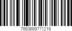 Código de barras (EAN, GTIN, SKU, ISBN): '7893689771216'