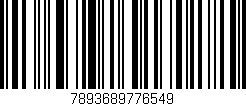 Código de barras (EAN, GTIN, SKU, ISBN): '7893689776549'
