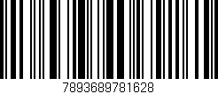 Código de barras (EAN, GTIN, SKU, ISBN): '7893689781628'