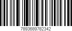 Código de barras (EAN, GTIN, SKU, ISBN): '7893689782342'