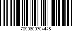 Código de barras (EAN, GTIN, SKU, ISBN): '7893689784445'