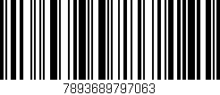 Código de barras (EAN, GTIN, SKU, ISBN): '7893689797063'