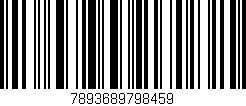 Código de barras (EAN, GTIN, SKU, ISBN): '7893689798459'