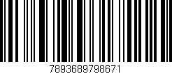 Código de barras (EAN, GTIN, SKU, ISBN): '7893689798671'
