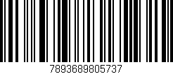 Código de barras (EAN, GTIN, SKU, ISBN): '7893689805737'