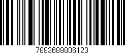 Código de barras (EAN, GTIN, SKU, ISBN): '7893689806123'