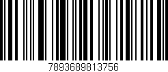 Código de barras (EAN, GTIN, SKU, ISBN): '7893689813756'