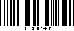 Código de barras (EAN, GTIN, SKU, ISBN): '7893689815682'