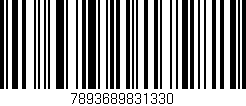 Código de barras (EAN, GTIN, SKU, ISBN): '7893689831330'