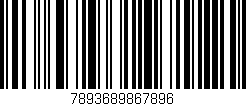 Código de barras (EAN, GTIN, SKU, ISBN): '7893689867896'