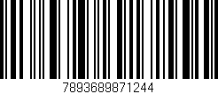 Código de barras (EAN, GTIN, SKU, ISBN): '7893689871244'