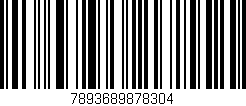 Código de barras (EAN, GTIN, SKU, ISBN): '7893689878304'