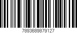 Código de barras (EAN, GTIN, SKU, ISBN): '7893689879127'
