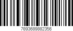 Código de barras (EAN, GTIN, SKU, ISBN): '7893689882356'