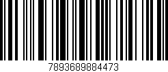 Código de barras (EAN, GTIN, SKU, ISBN): '7893689884473'
