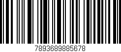 Código de barras (EAN, GTIN, SKU, ISBN): '7893689885678'