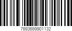 Código de barras (EAN, GTIN, SKU, ISBN): '7893689901132'