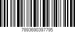 Código de barras (EAN, GTIN, SKU, ISBN): '7893690397795'