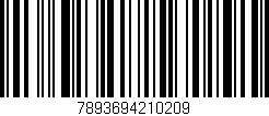 Código de barras (EAN, GTIN, SKU, ISBN): '7893694210209'