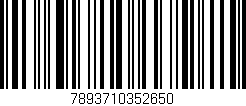 Código de barras (EAN, GTIN, SKU, ISBN): '7893710352650'