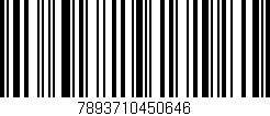Código de barras (EAN, GTIN, SKU, ISBN): '7893710450646'