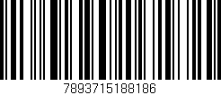Código de barras (EAN, GTIN, SKU, ISBN): '7893715188186'