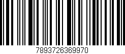 Código de barras (EAN, GTIN, SKU, ISBN): '7893726369970'