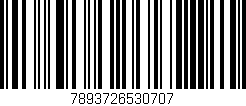 Código de barras (EAN, GTIN, SKU, ISBN): '7893726530707'