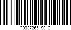 Código de barras (EAN, GTIN, SKU, ISBN): '7893726619013'