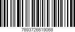 Código de barras (EAN, GTIN, SKU, ISBN): '7893726619068'
