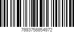 Código de barras (EAN, GTIN, SKU, ISBN): '7893756854972'