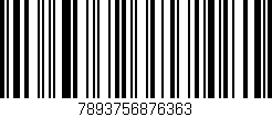 Código de barras (EAN, GTIN, SKU, ISBN): '7893756876363'