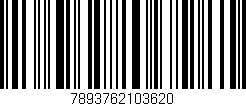 Código de barras (EAN, GTIN, SKU, ISBN): '7893762103620'