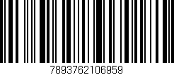 Código de barras (EAN, GTIN, SKU, ISBN): '7893762106959'
