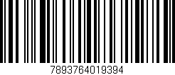 Código de barras (EAN, GTIN, SKU, ISBN): '7893764019394'