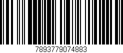 Código de barras (EAN, GTIN, SKU, ISBN): '7893779074883'