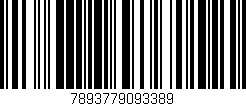 Código de barras (EAN, GTIN, SKU, ISBN): '7893779093389'