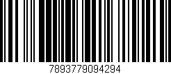 Código de barras (EAN, GTIN, SKU, ISBN): '7893779094294'
