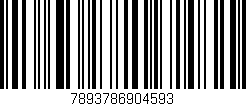 Código de barras (EAN, GTIN, SKU, ISBN): '7893786904593'